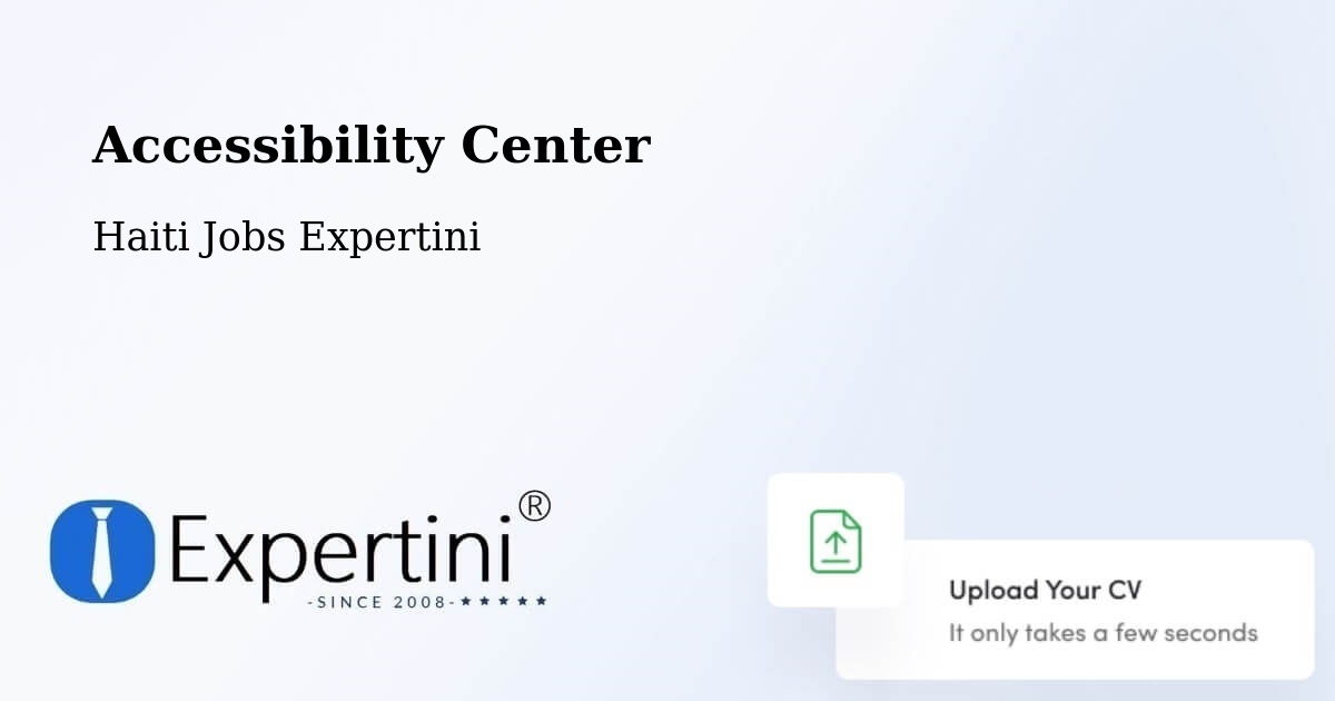 Accessibility Statement – Moron - Haiti Jobs Expertini