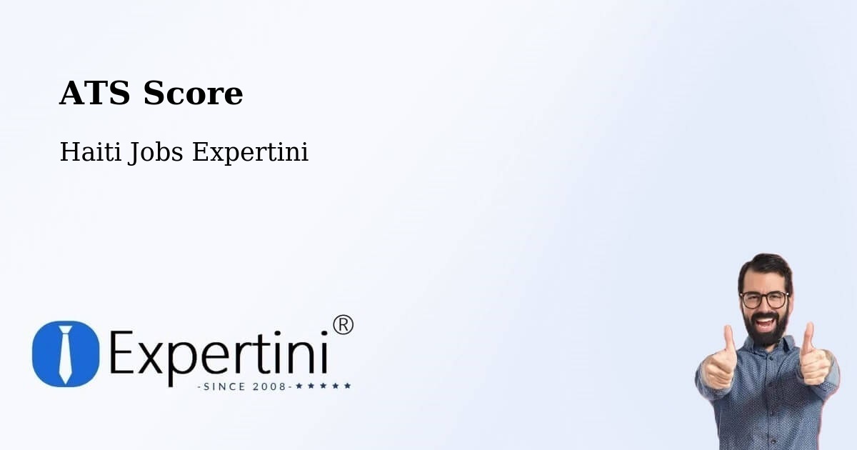 Resume ATS Score & Job Description Match Tool – Moron - Haiti Jobs Expertini