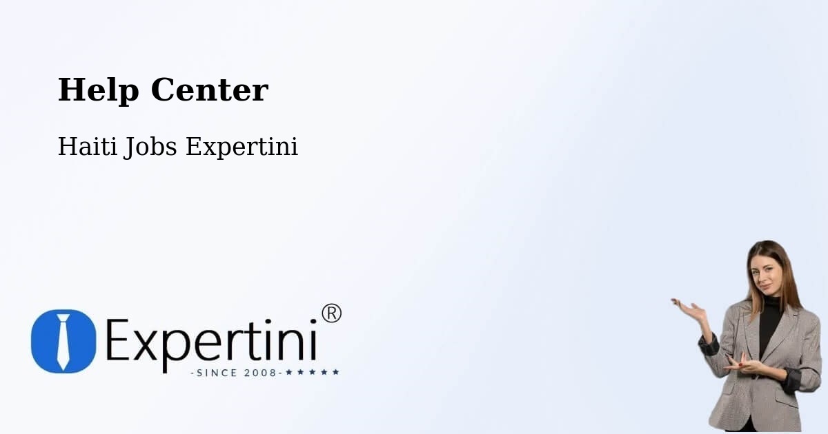 Help Center – Moron - Haiti Jobs Expertini
