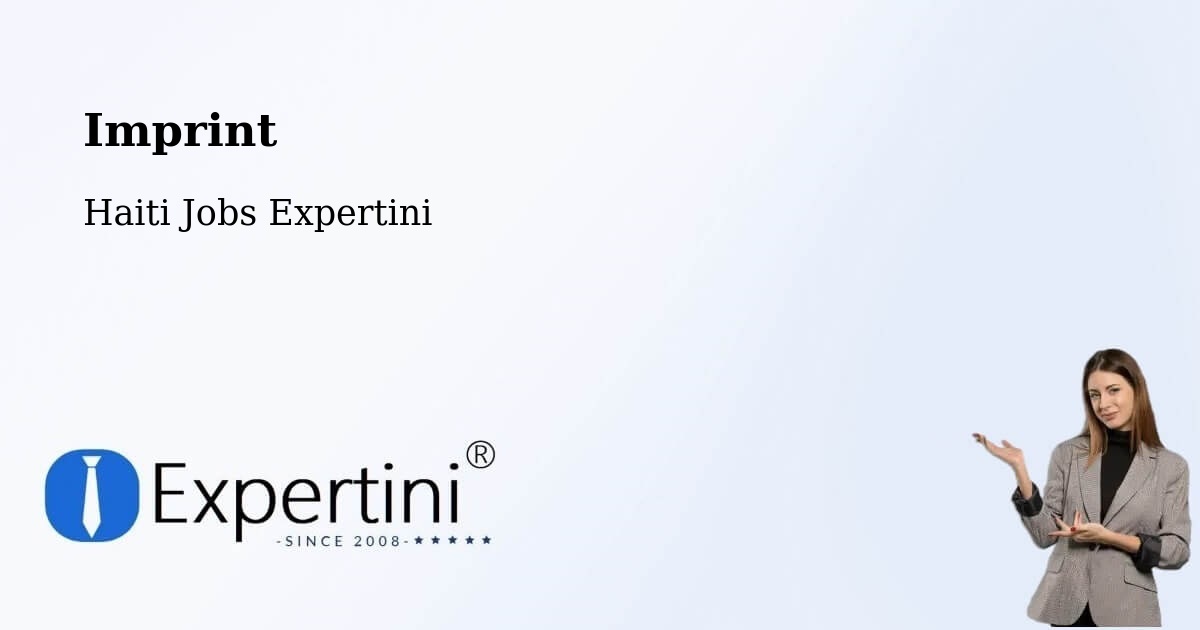Imprint – Moron - Haiti Jobs Expertini