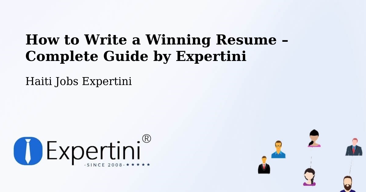 Resume Writing Guide for Job Seekers – Moron - Moron, Haiti Jobs Expertini